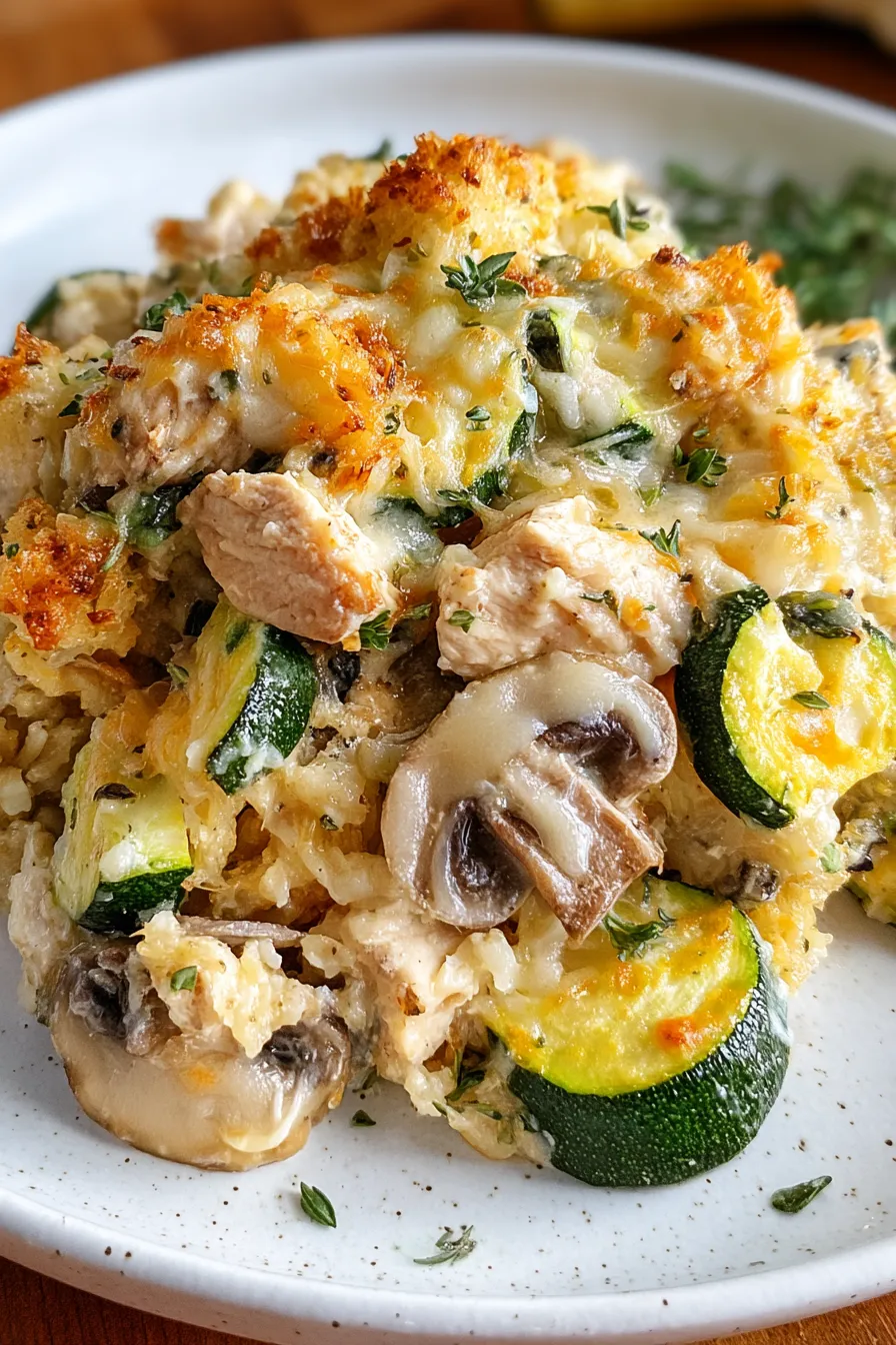 Chicken Zucchini Casserole – My Food Plans