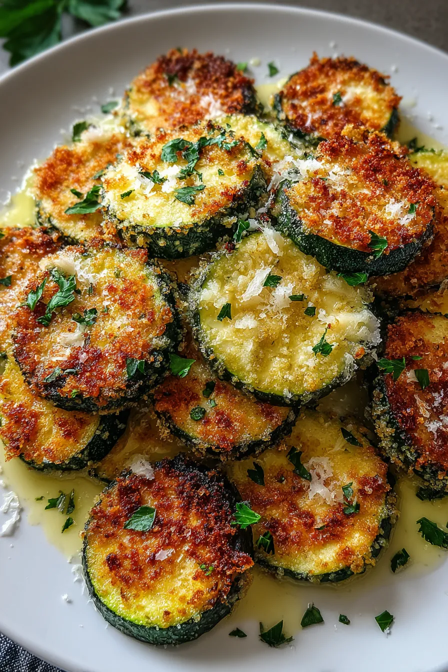 Crispy Zucchini Garlic Bites – My Food Plans