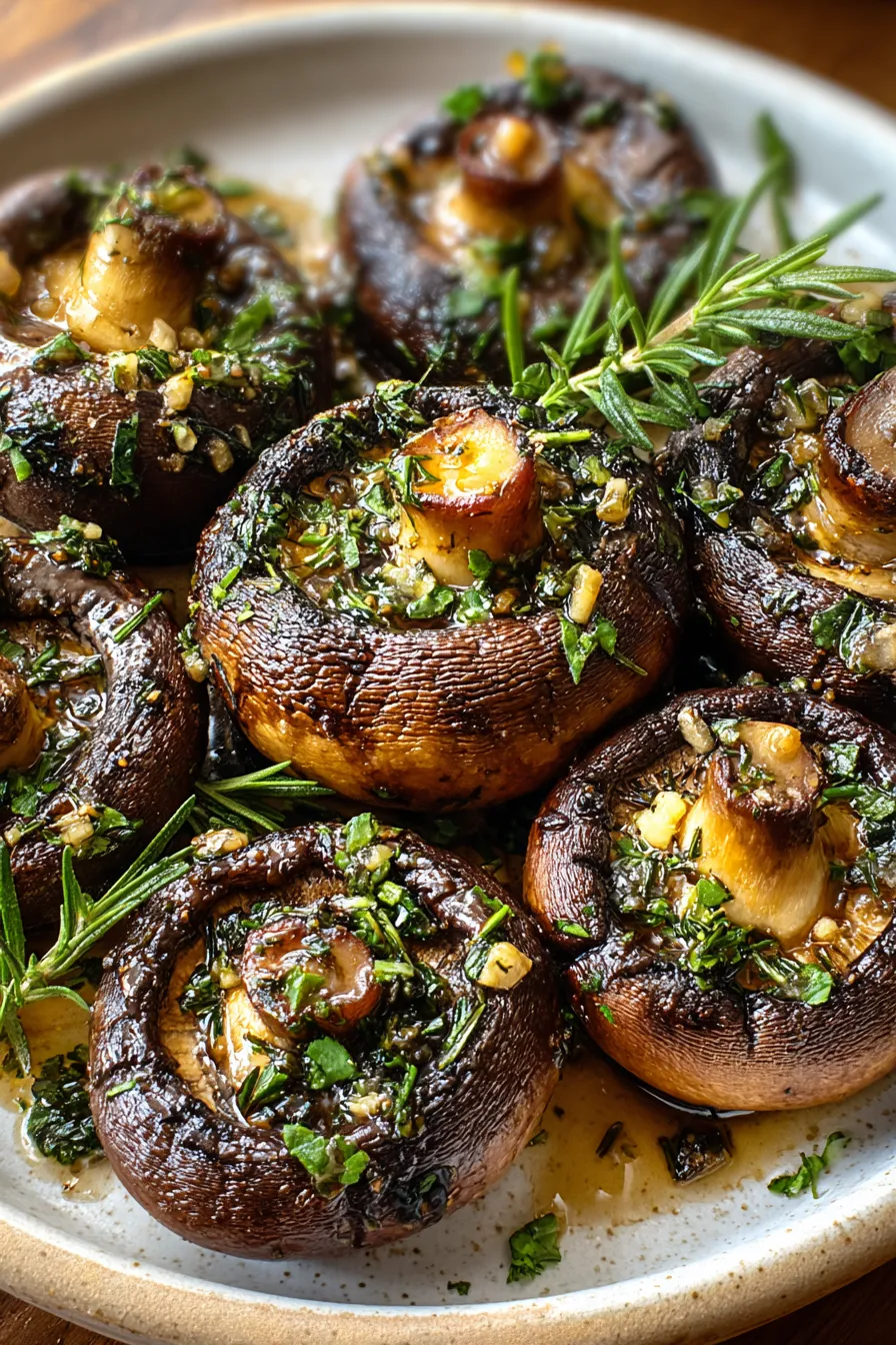 Savory Grilled Cowboy Mushrooms with Herbs – My Food Plans