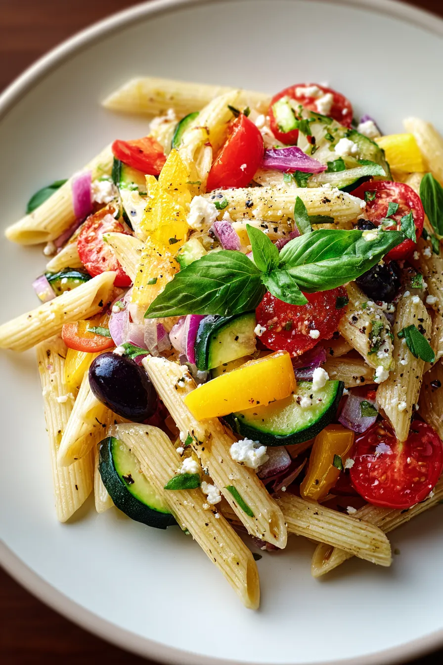 Summer Pasta Salad – My Food Plans