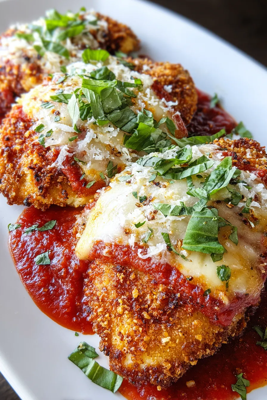 Classic Italian Baked Chicken Parmesan – My Food Plans