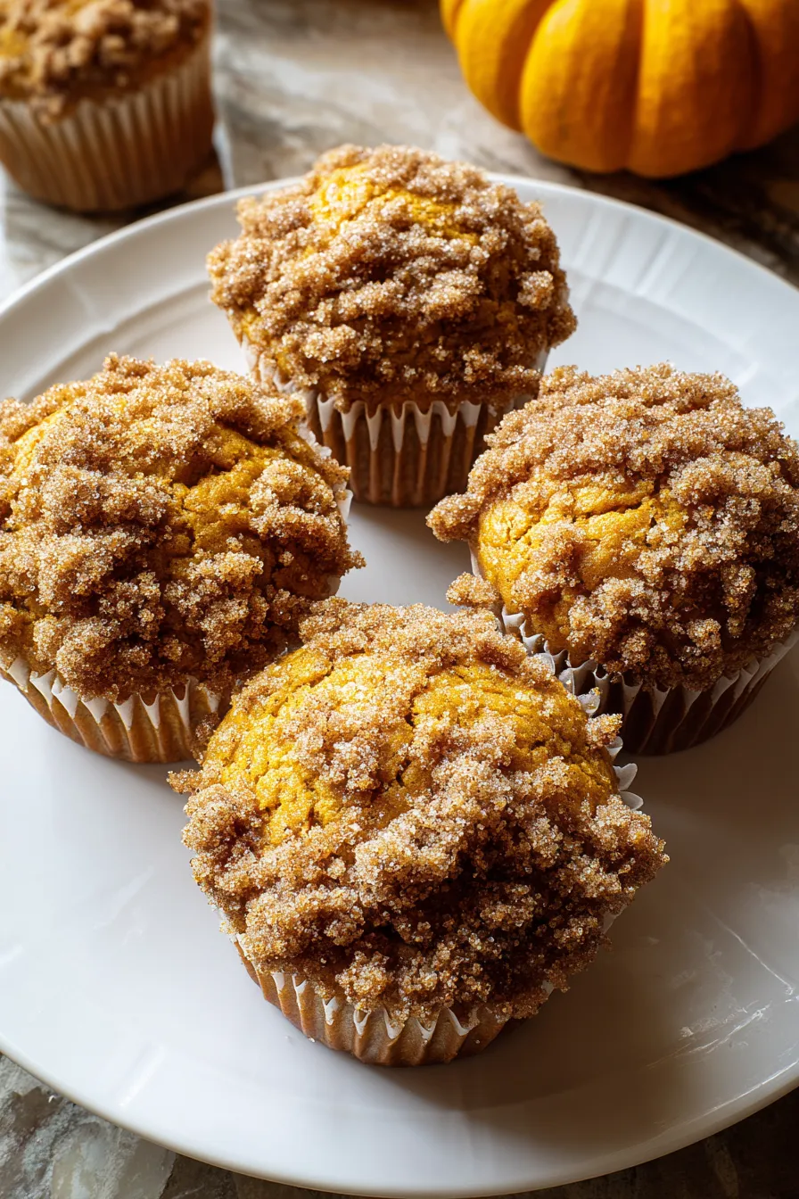 Crumb Pumpkin Muffins – My Food Plans