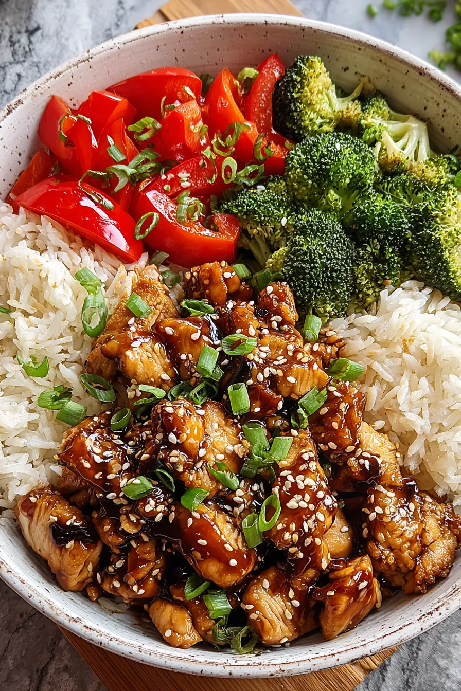 Teriyaki Chicken Bowls – My Food Plans