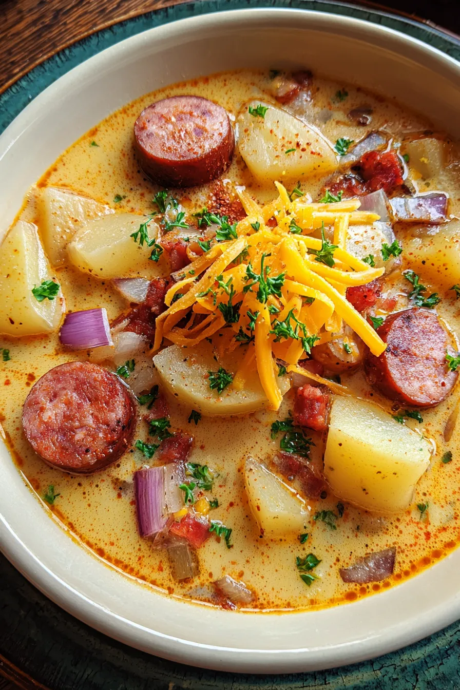Kielbasa Potato Soup – My Food Plans