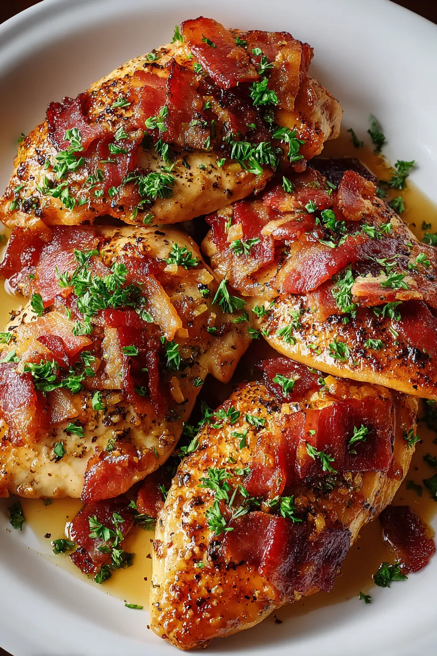 Maple Garlic Bacon Chicken – My Food Plans
