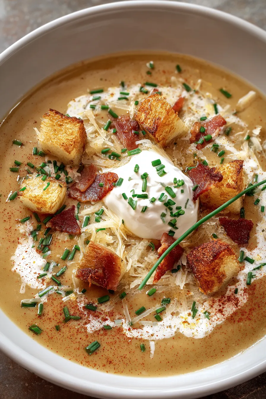 Rich Creamy Roasted Potato Soup – My Food Plans