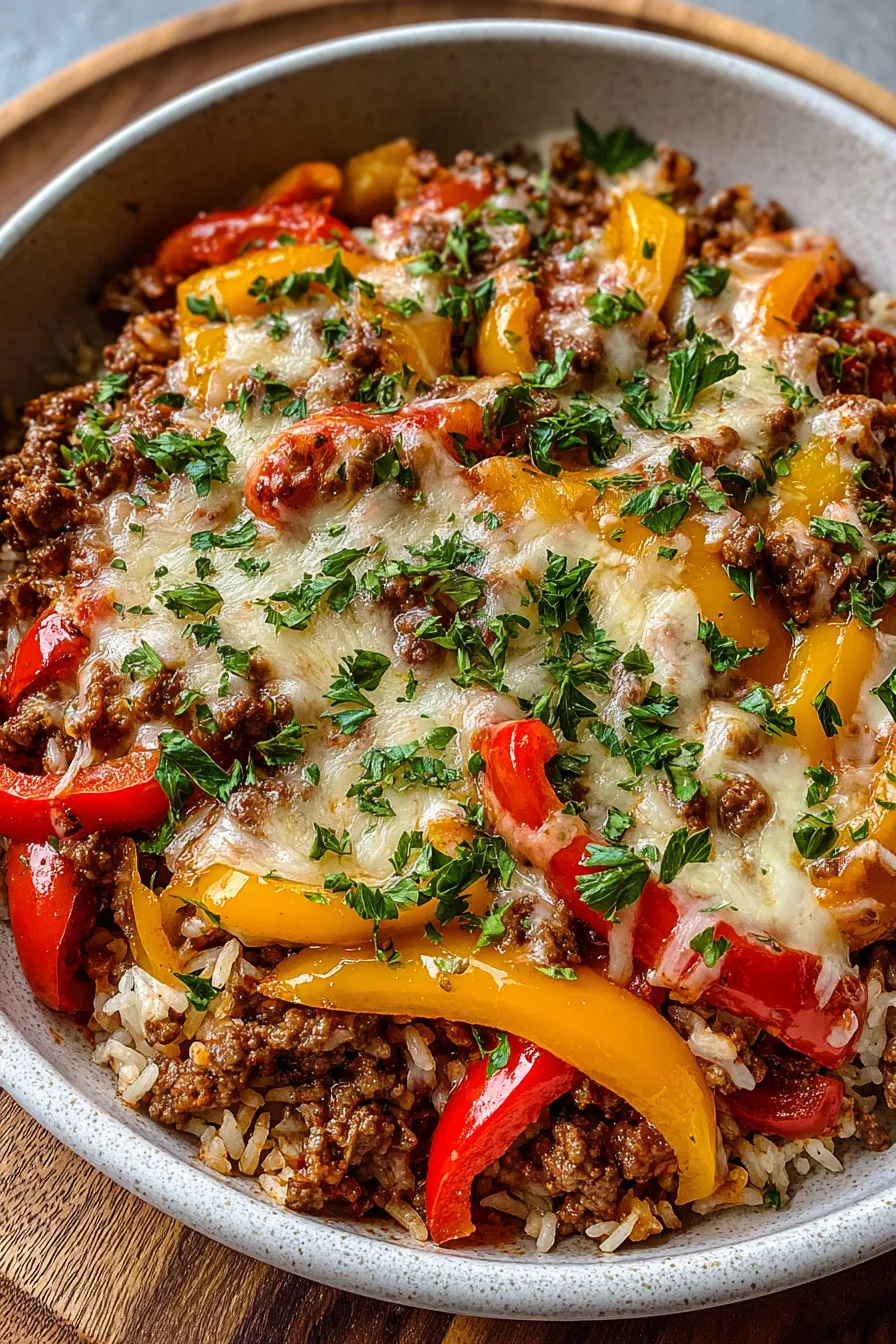 Unstuffed Pepper Skillet – My Food Plans