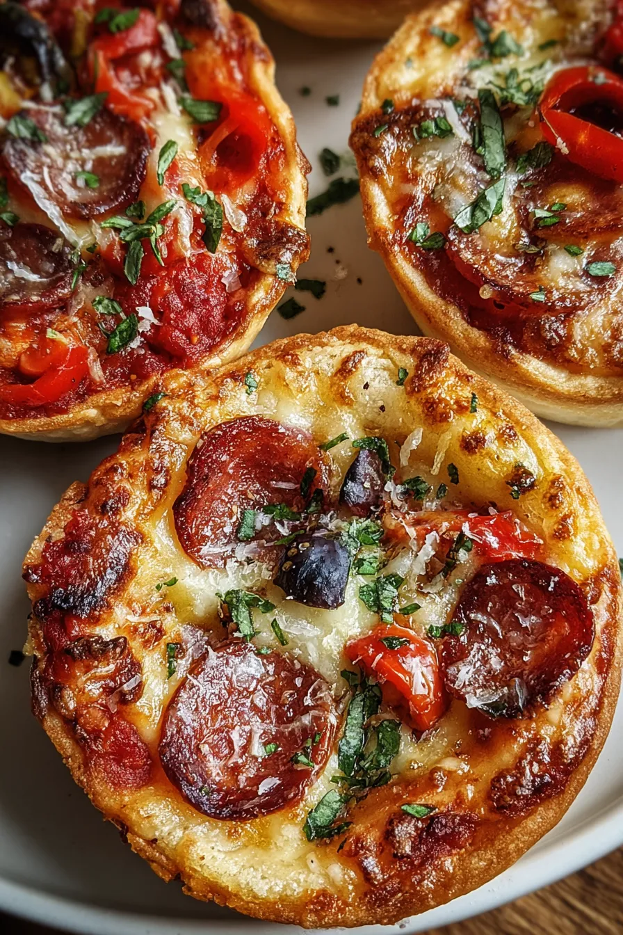 Mini Pizza Pot Pies – My Food Plans