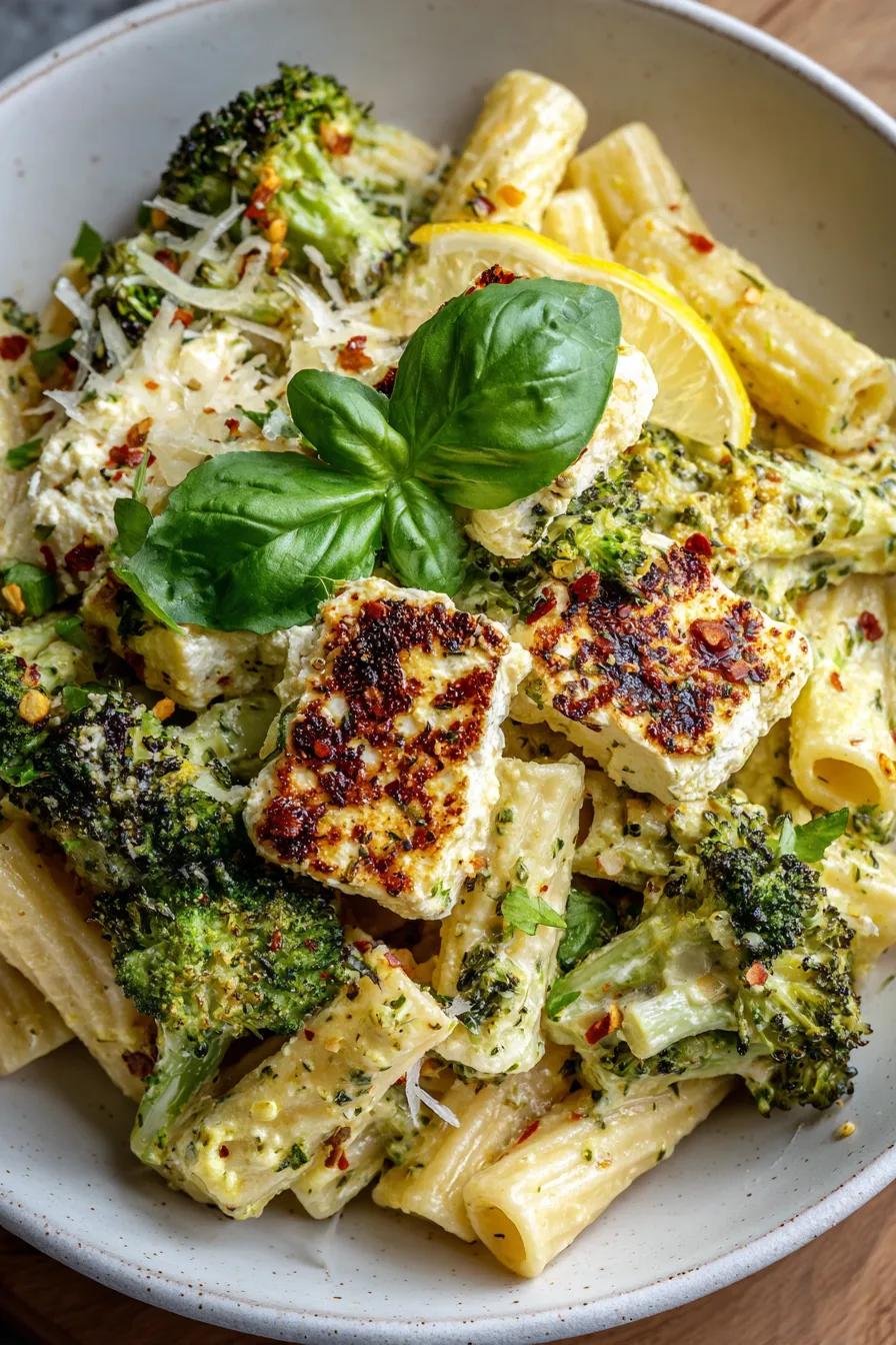 Baked Feta and Broccoli Pasta – My Food Plans