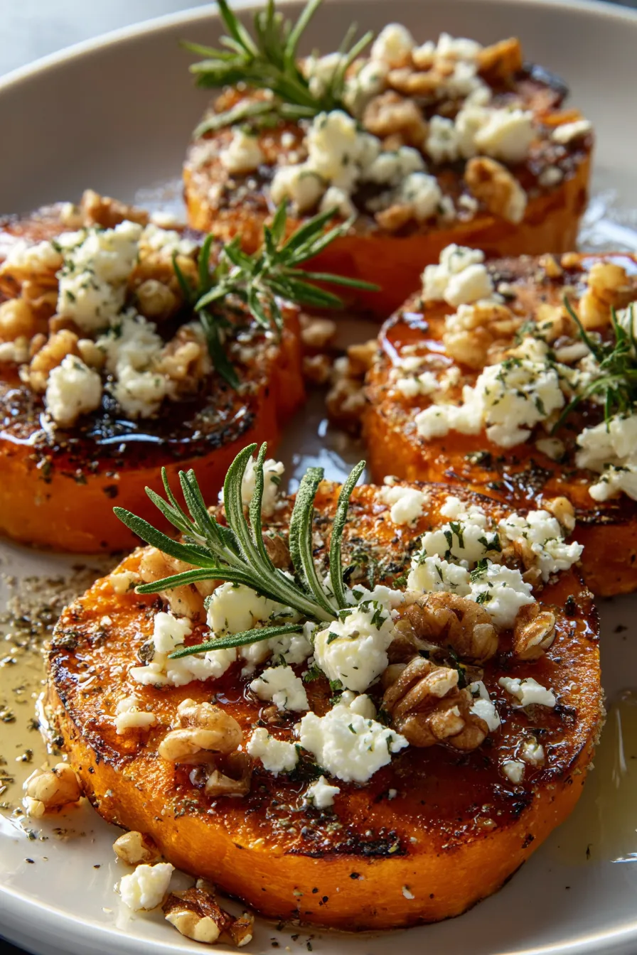 Sweet Potato Rounds with Honey & Feta Crumble – My Food Plans