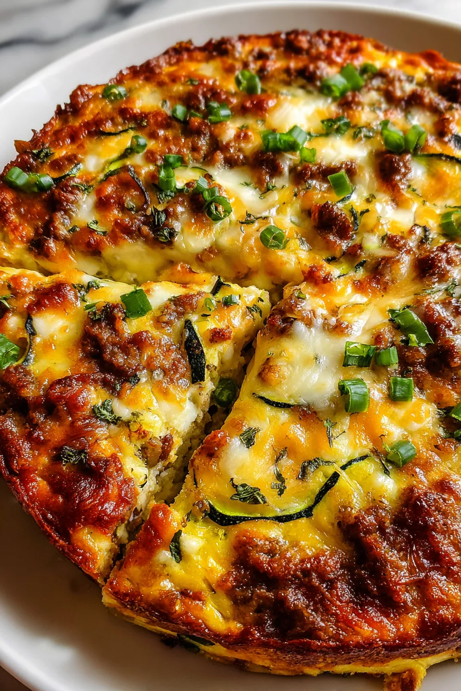 Zucchini Pizza Casserole – My Food Plans