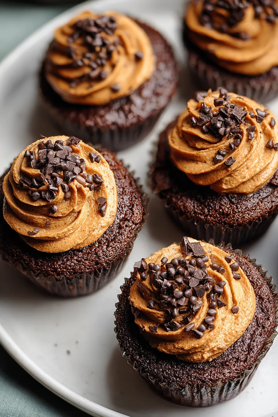Chocolate Pumpkin Cupcakes – My Food Plans