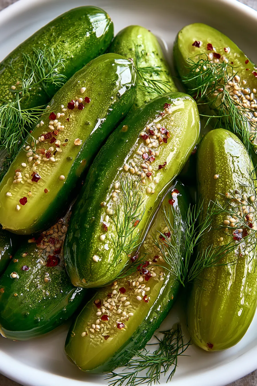 Tangy Artisan Dill Pickles – My Food Plans
