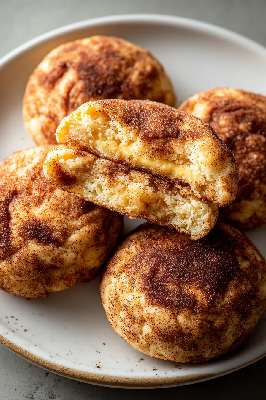 Cheesecake Stuffed Snickerdoodles – My Food Plans