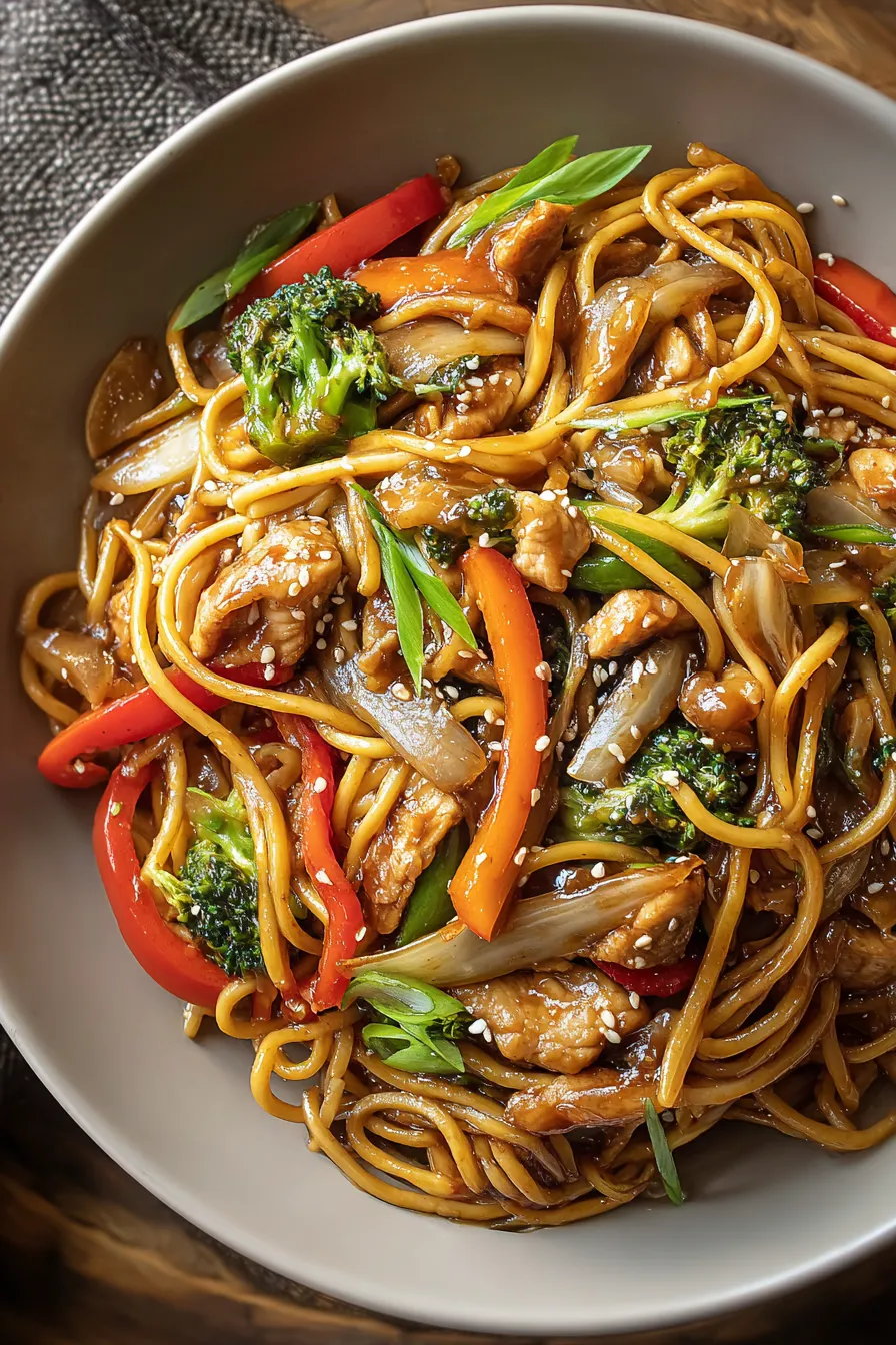 Chicken Lo Mein – My Food Plans