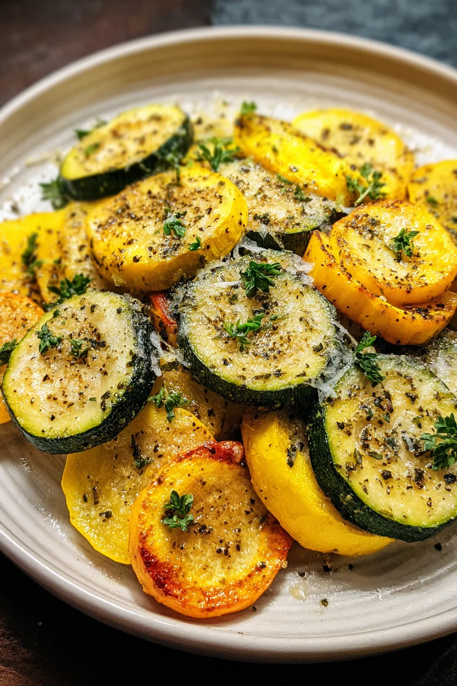 Oven Roasted Zucchini and Squash – My Food Plans