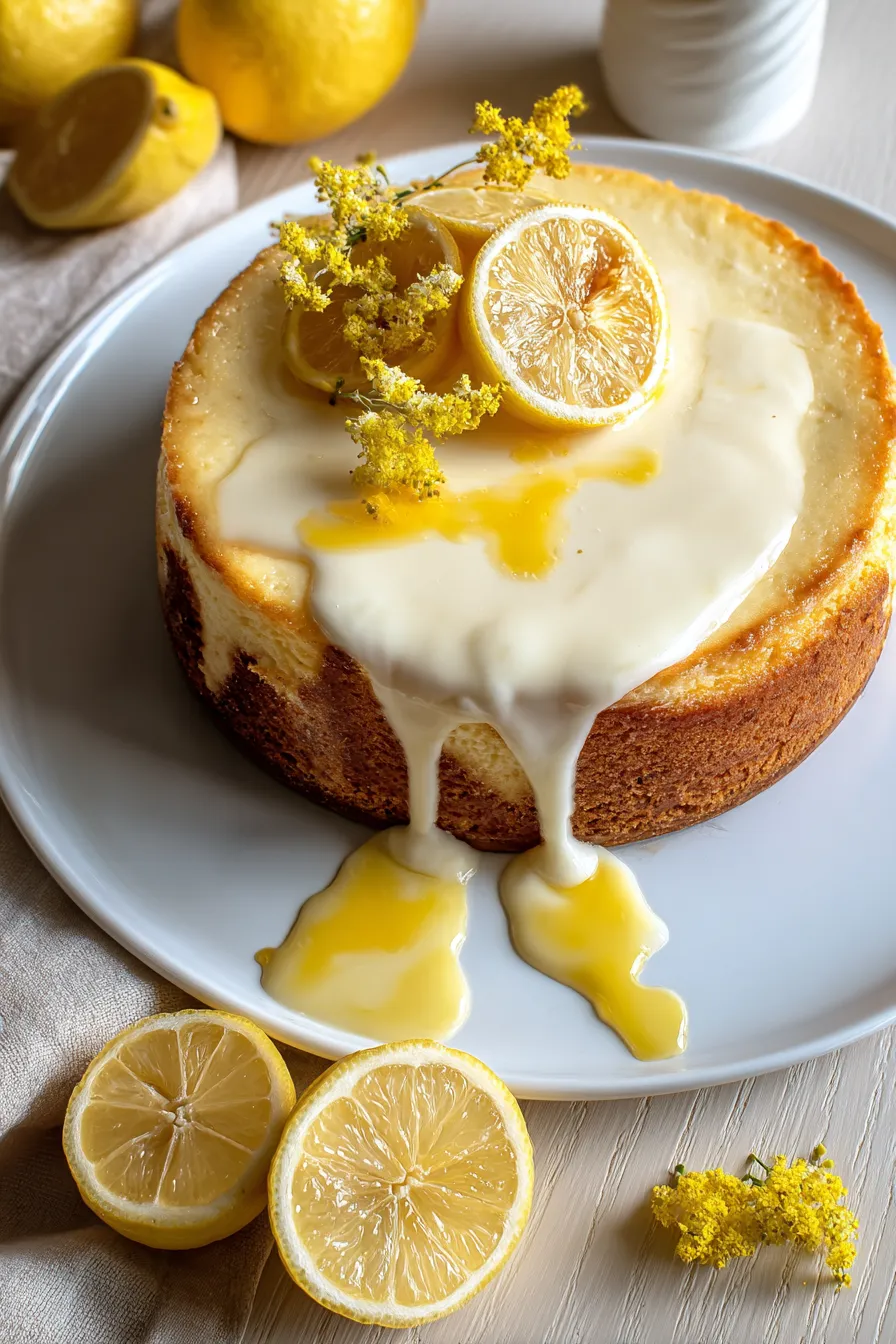Lemon Cheesecake Cake – My Food Plans