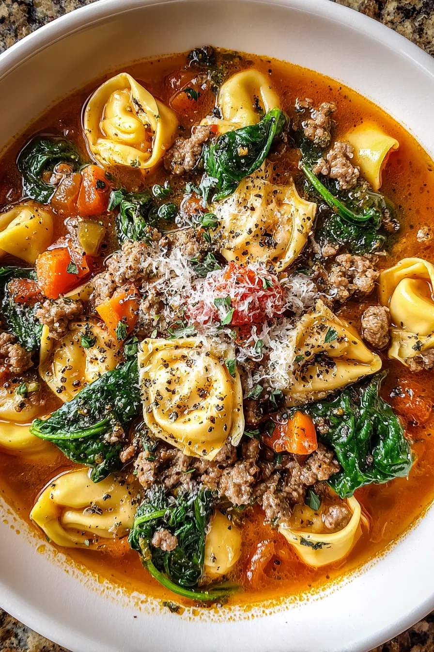Autumn Tortellini Soup With Sausage – My Food Plans