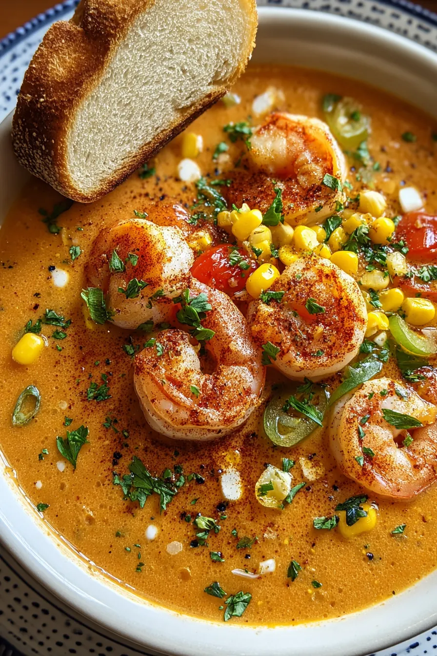 New Orleans Shrimp and Corn Bisque – My Food Plans