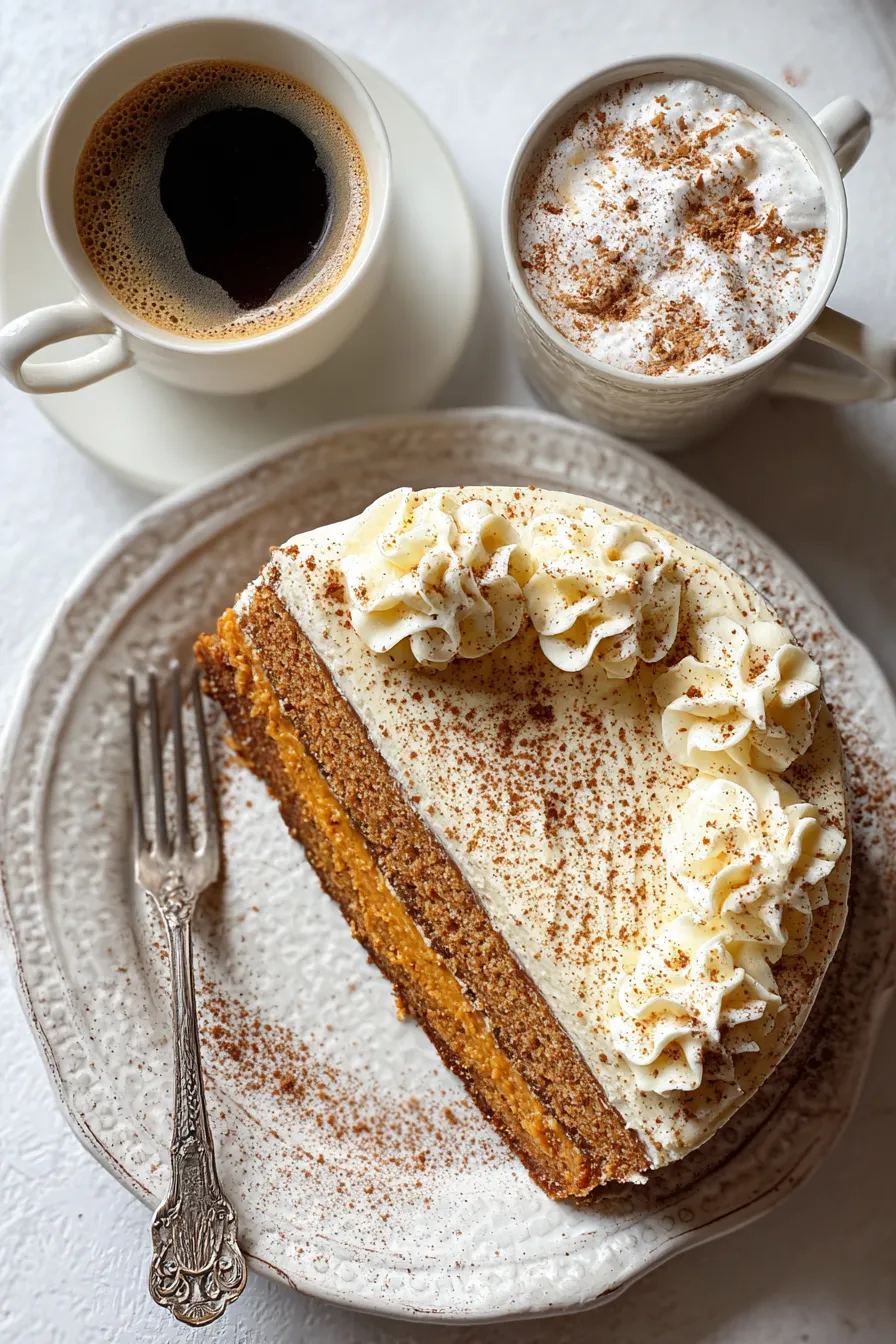 Pumpkin Spice Latte Cake – My Food Plans