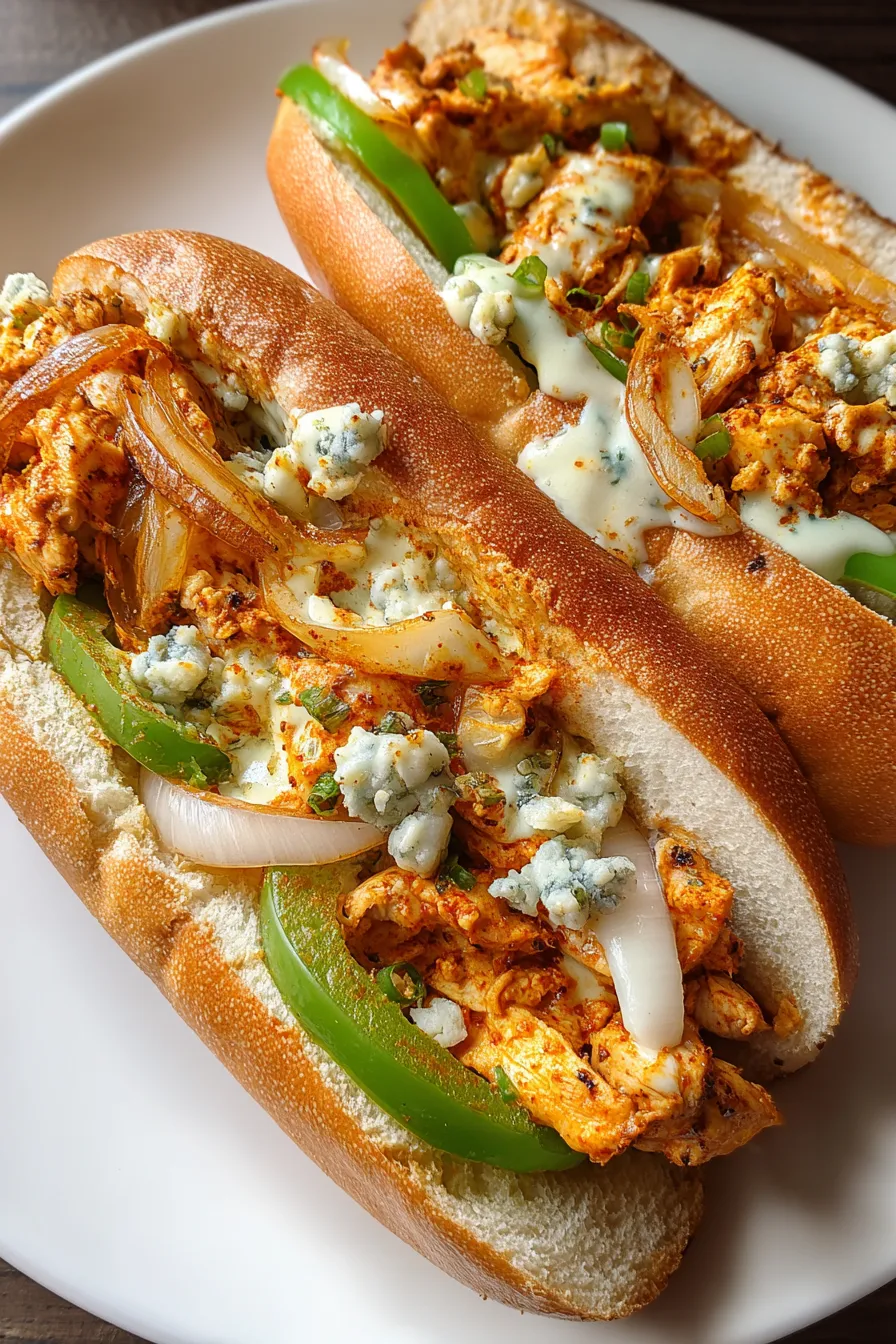 Buffalo Chicken Cheesesteak – My Food Plans