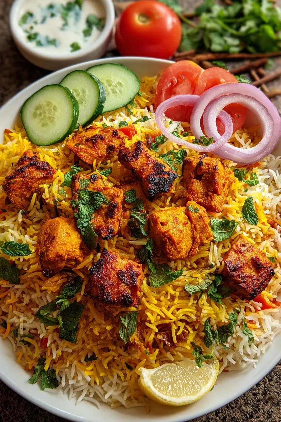 Chicken Tikka Biryani – My Food Plans