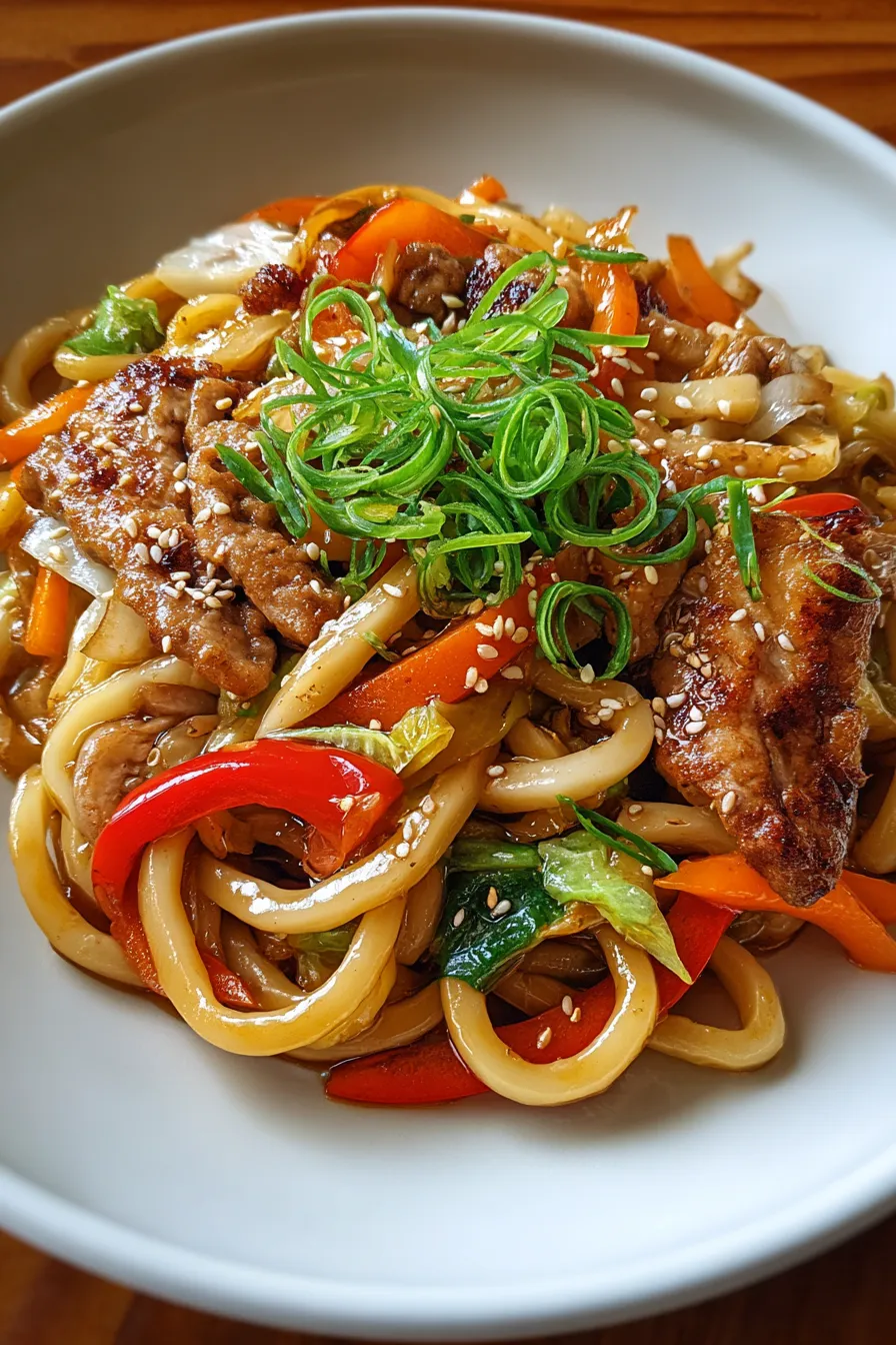 Yaki Udon Noodle – My Food Plans