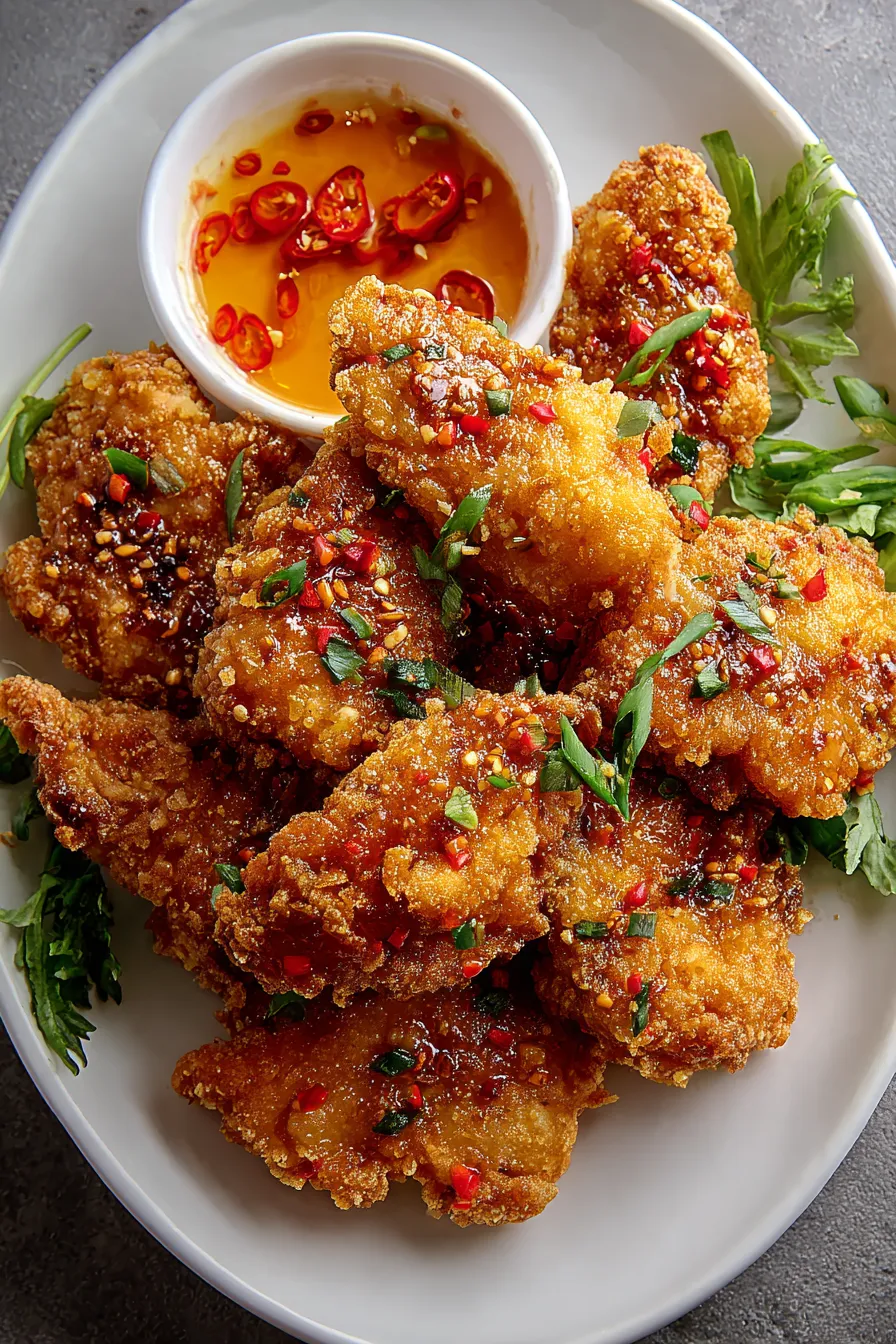 Crispy Bang Bang Chicken – My Food Plans