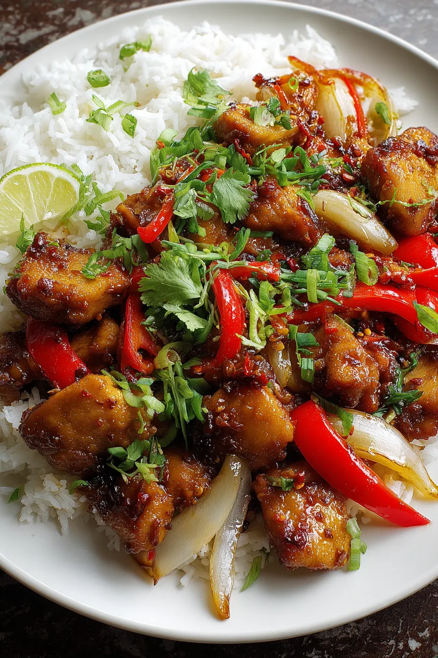 Spicy Ginger Chicken – My Food Plans