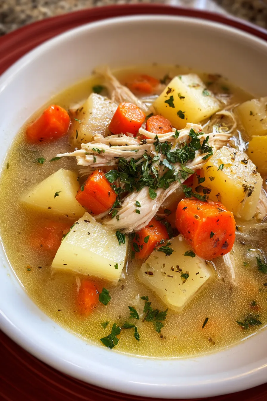 Chicken Potato Soup – My Food Plans