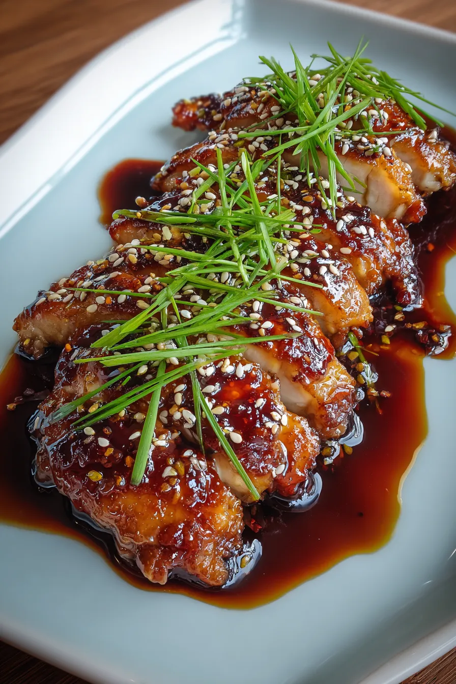 Soy Glazed Chicken – My Food Plans