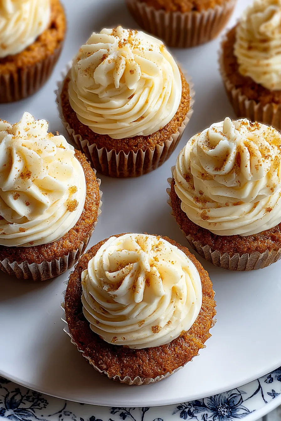 Spiced Moist Pumpkin Cupcakes – My Food Plans