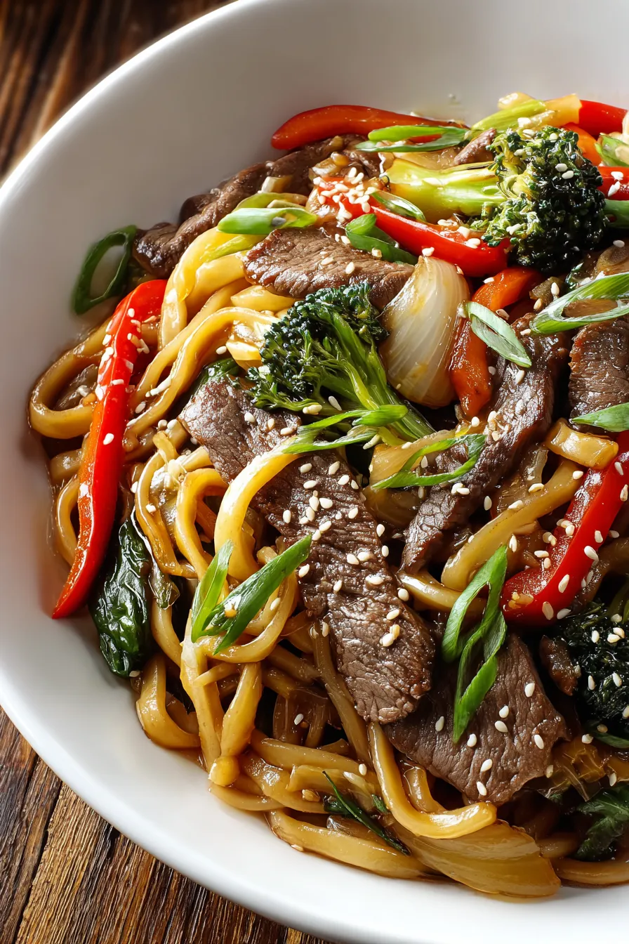 Beef Teriyaki Noodles – My Food Plans