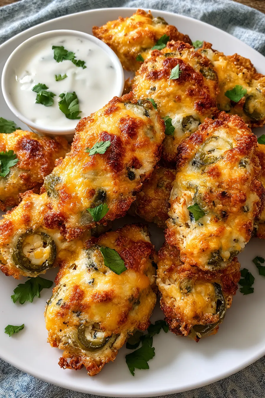 Cheesy Jalapeño Ranch Chicken Poppers – My Food Plans