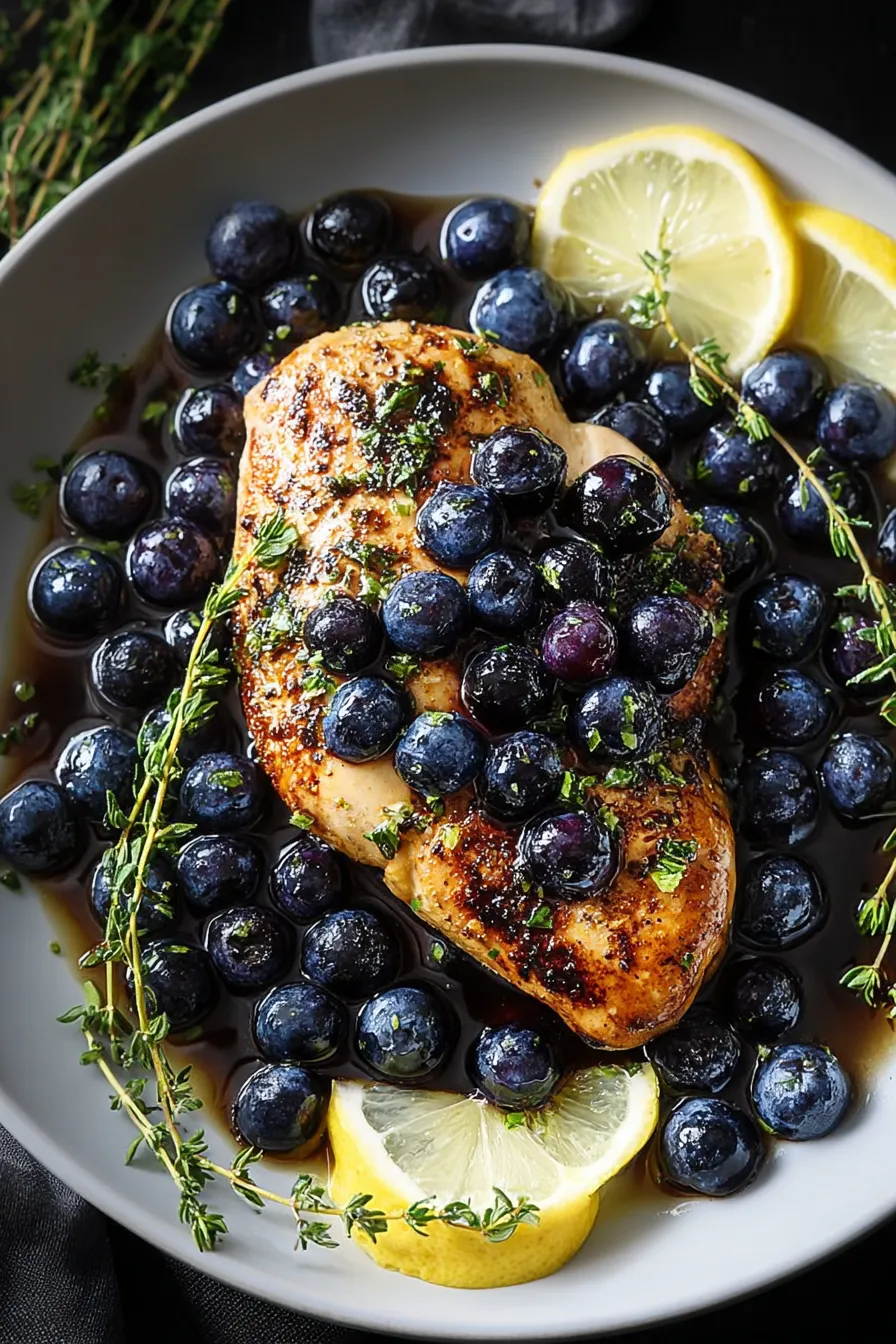 Blueberry Thyme Chicken – My Food Plans