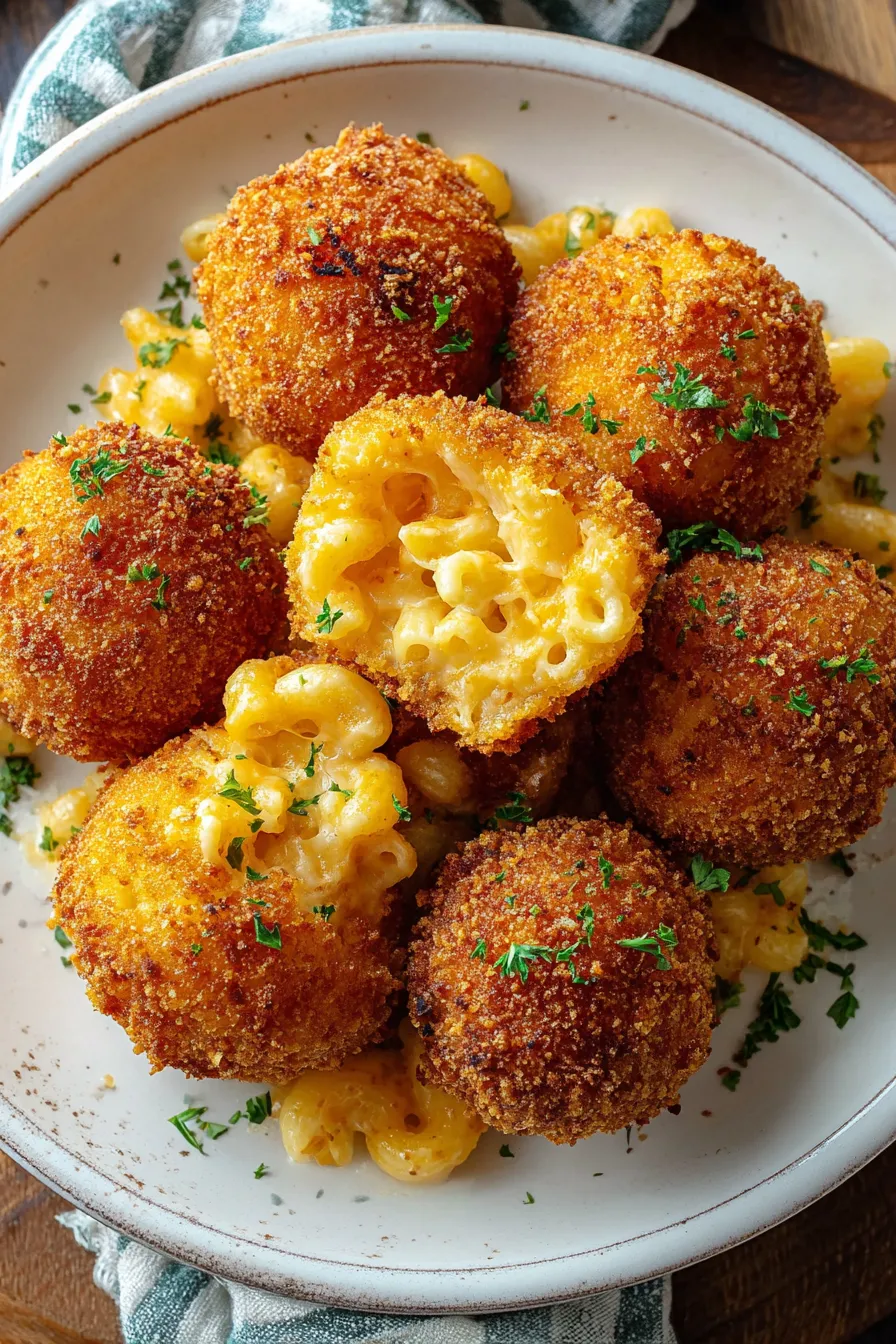 Crispy Air Fryer Mac and Cheese Balls – My Food Plans