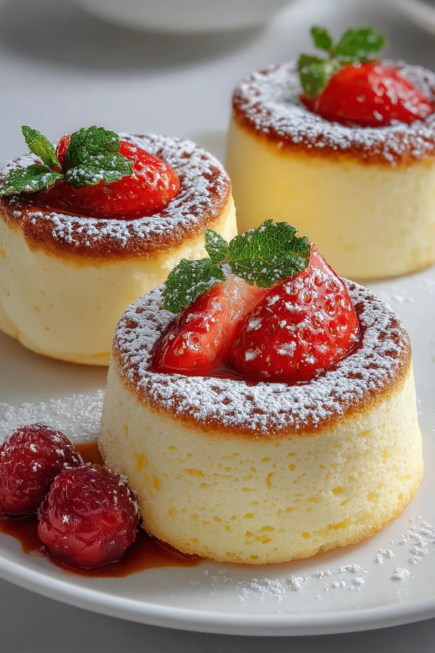 Japanese Cotton Cheesecake Cupcakes – My Food Plans
