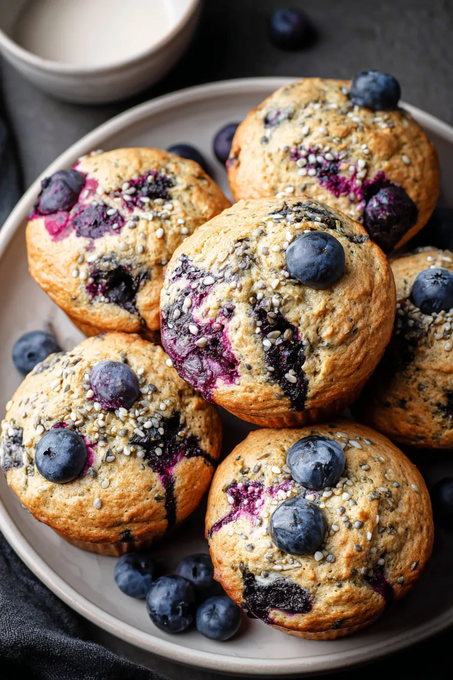 Healthy Greek Yogurt Blueberry Protein Muffins – My Food Plans