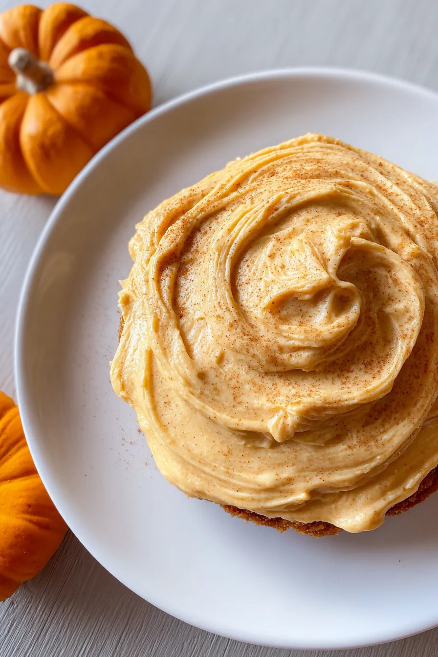 Creamy Pumpkin Cream Cheese Frosting – My Food Plans