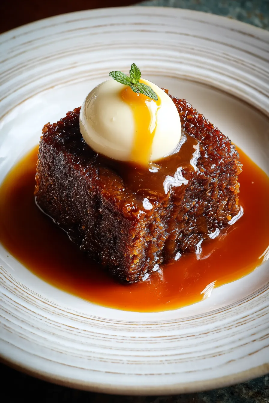Sticky Toffee Pudding – My Food Plans