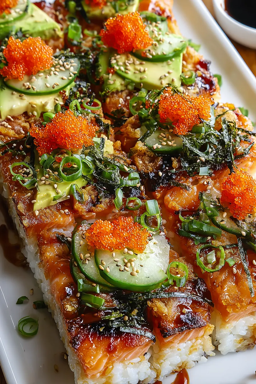 Spicy Salmon Sushi Bake – My Food Plans